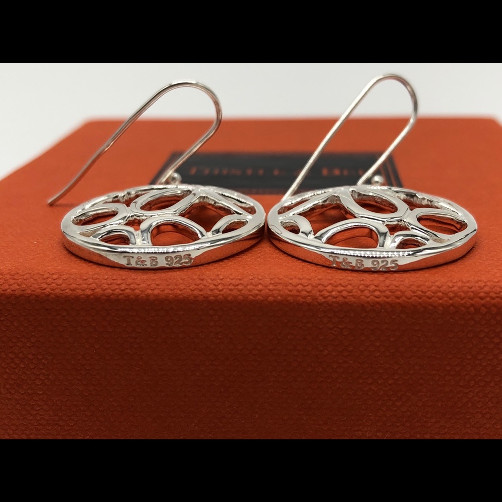 Thistle & Bee Solid Sterling Silver Earrings - image 5